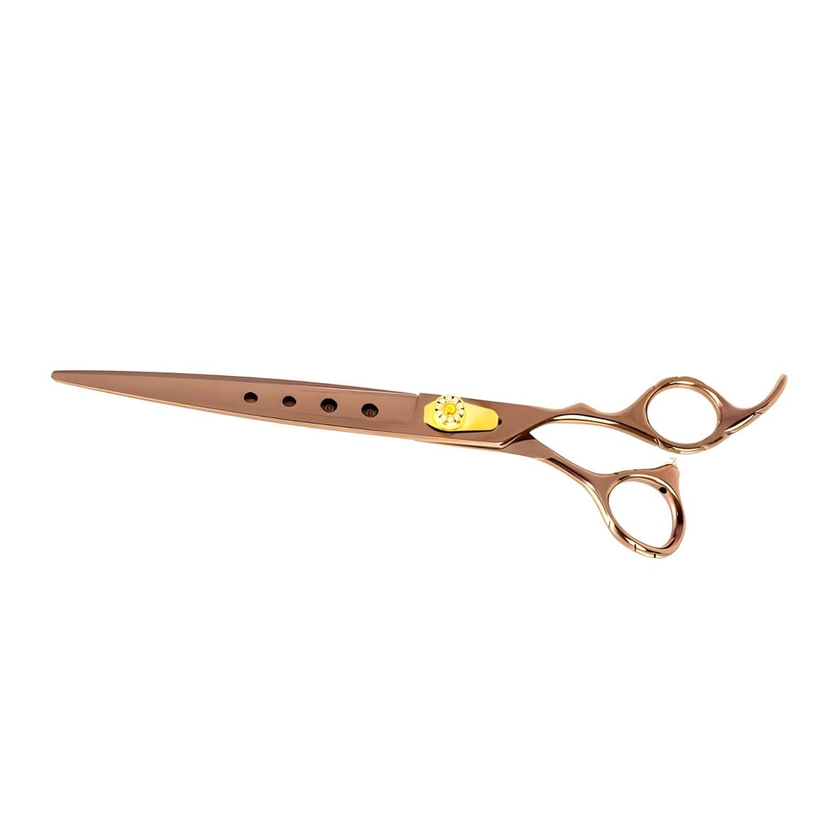 8" Straight Shears — Copper Titanium